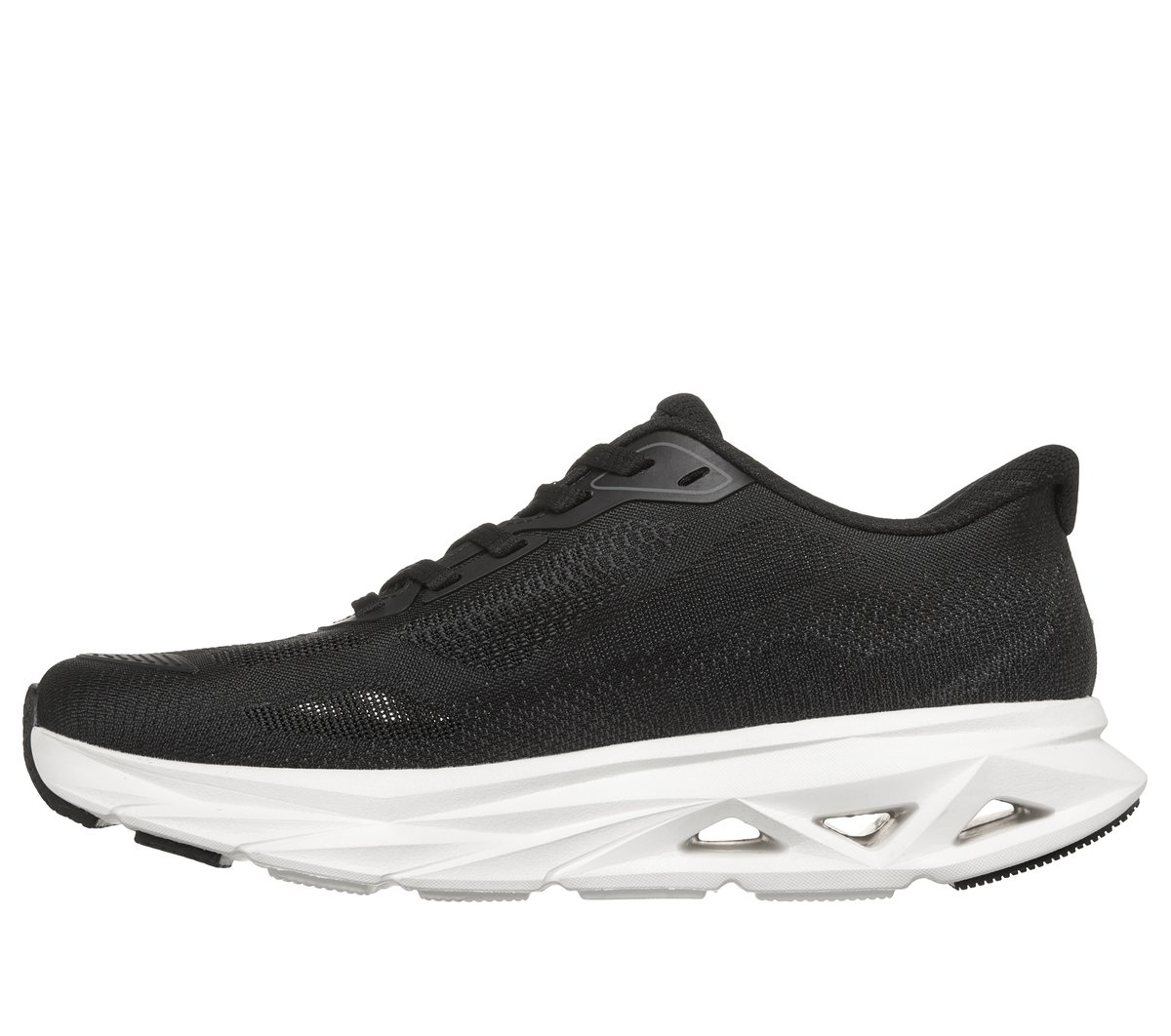 Skechers Slip-ins: Glide-Step Vortex - Rapid Edge — BLACK / WHITE