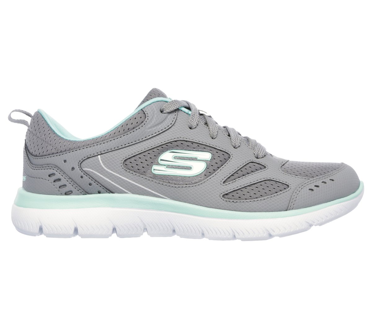 Summits - Suited — GRAY / TURQUOISE