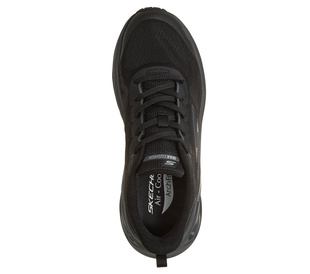 Max Cushioning Glide-Step Arch Fit - Premium Pace — BLACK