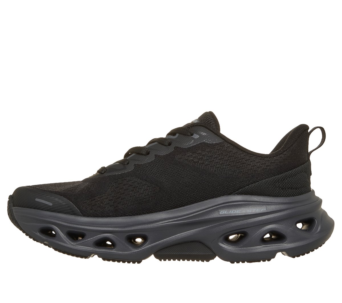 Max Cushioning Glide-Step Arch Fit - Premium Pace — BLACK