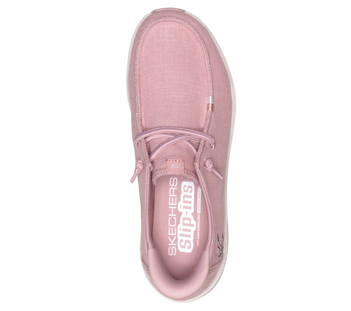 Skechers Slip-ins: Max Cushioning Lite Aura - Floral Garden — MAUVE