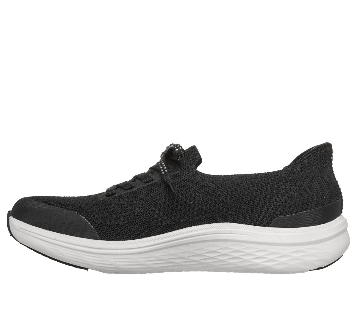 Skechers Slip-ins: Max Cushioning Lite Aura - Diana — BLACK
