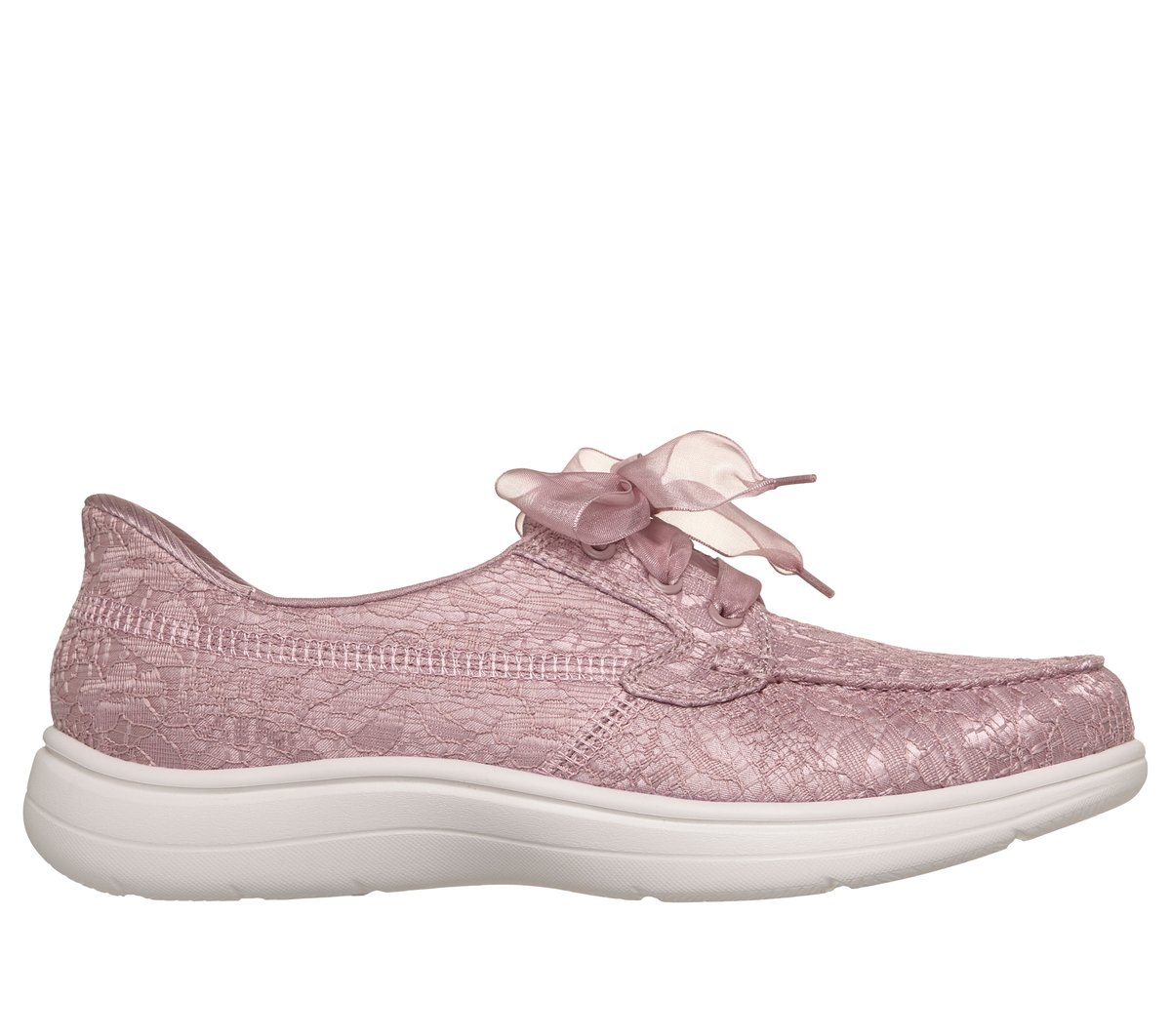 Skechers Slip-ins: On-The-GO Flex Radiant - Lacy — DARK MAUVE