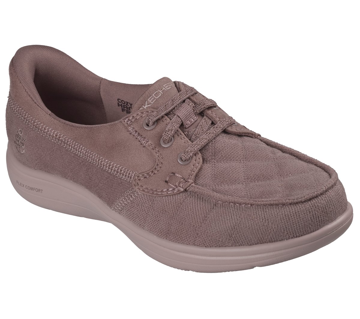 Skechers Slip-ins: On-The-GO Flex Radiant - Cozy Fit Bay — DARK MAUVE