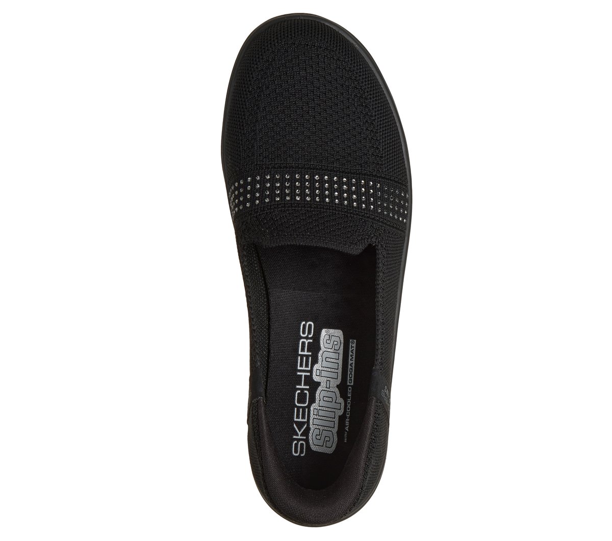 Skechers Slip-ins: On-The-GO Radiant - Uptown — BLACK