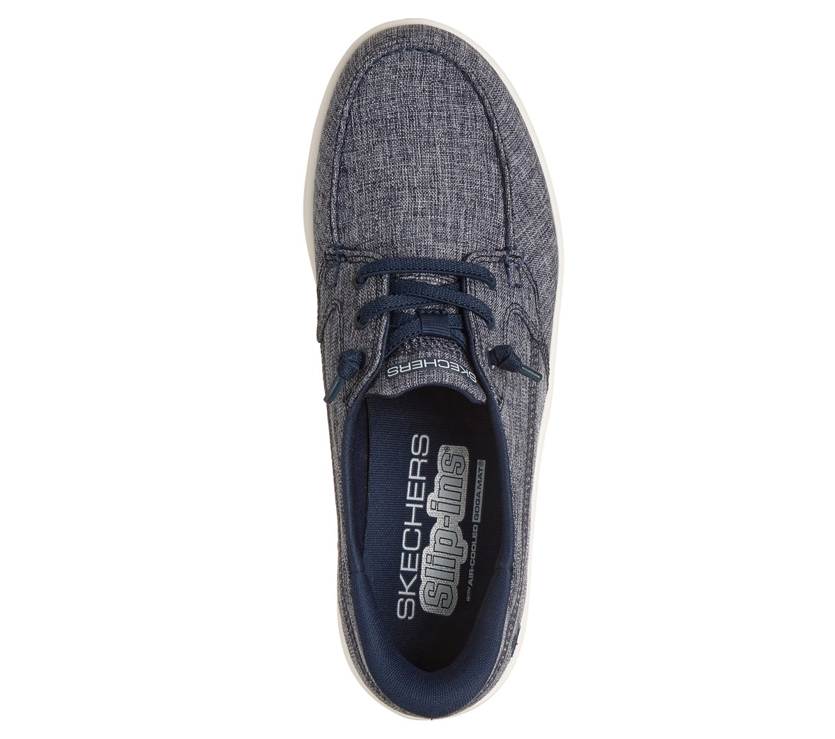 Skechers Slip-ins: On-The-GO Flex Radiant - Oceana — NAVY / WHITE