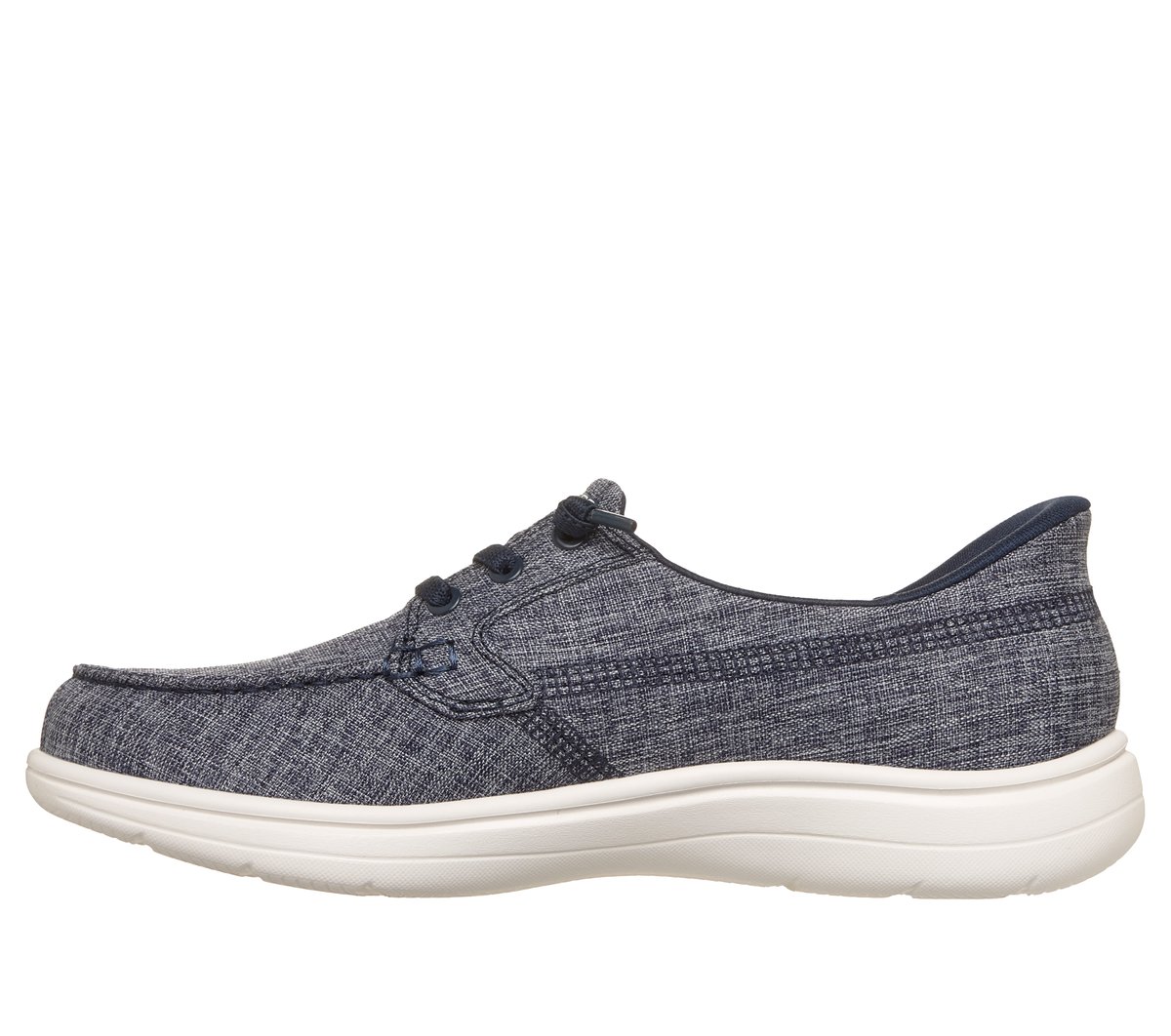 Skechers Slip-ins: On-The-GO Flex Radiant - Oceana — NAVY / WHITE