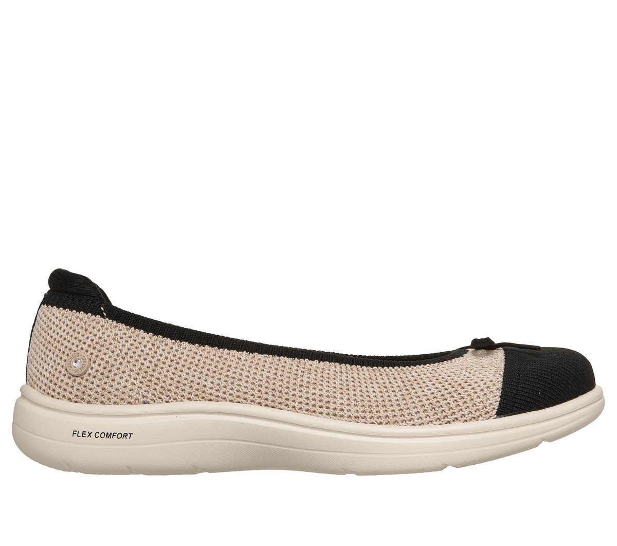 On-The-GO Flex Radiant - Bow-Tique — BLACK / NATURAL
