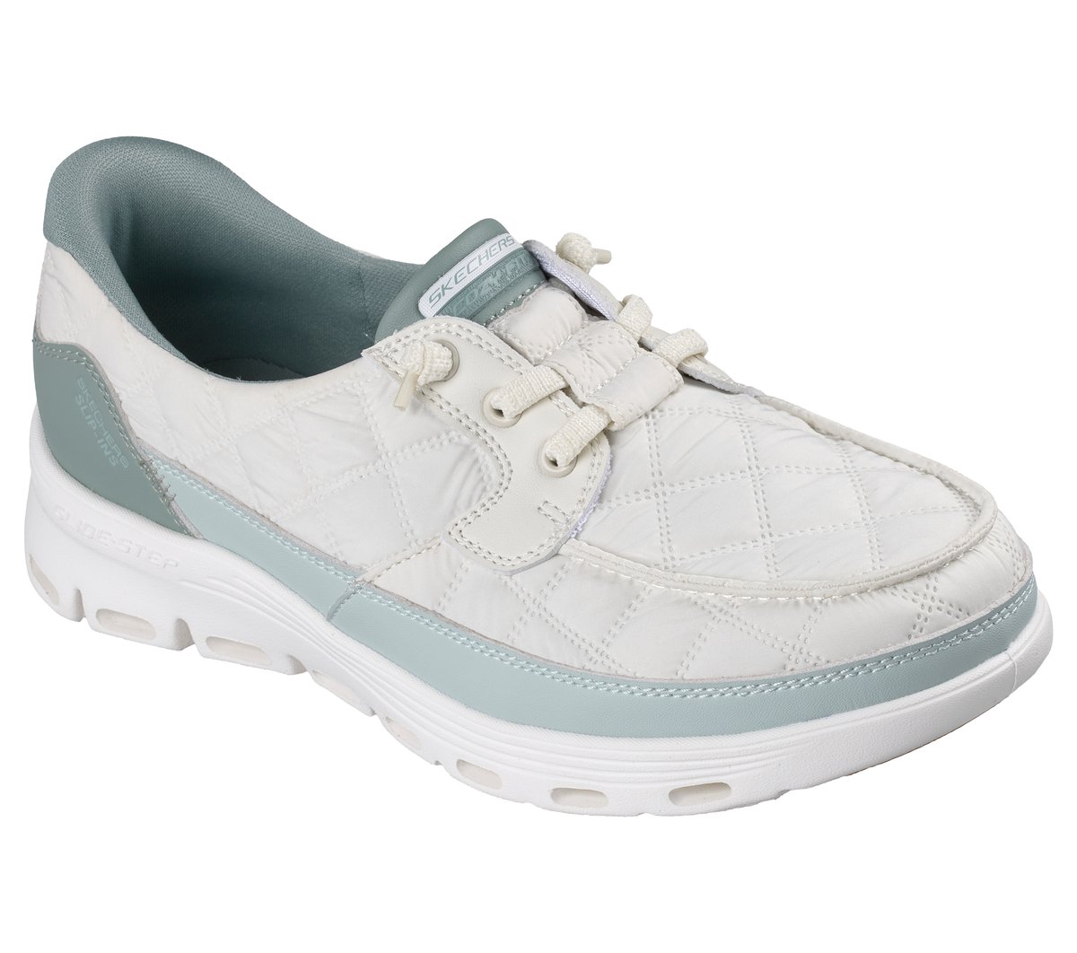 Skechers Slip-ins: Glide-Step Serene - Cozy Fit Newport — SAGE