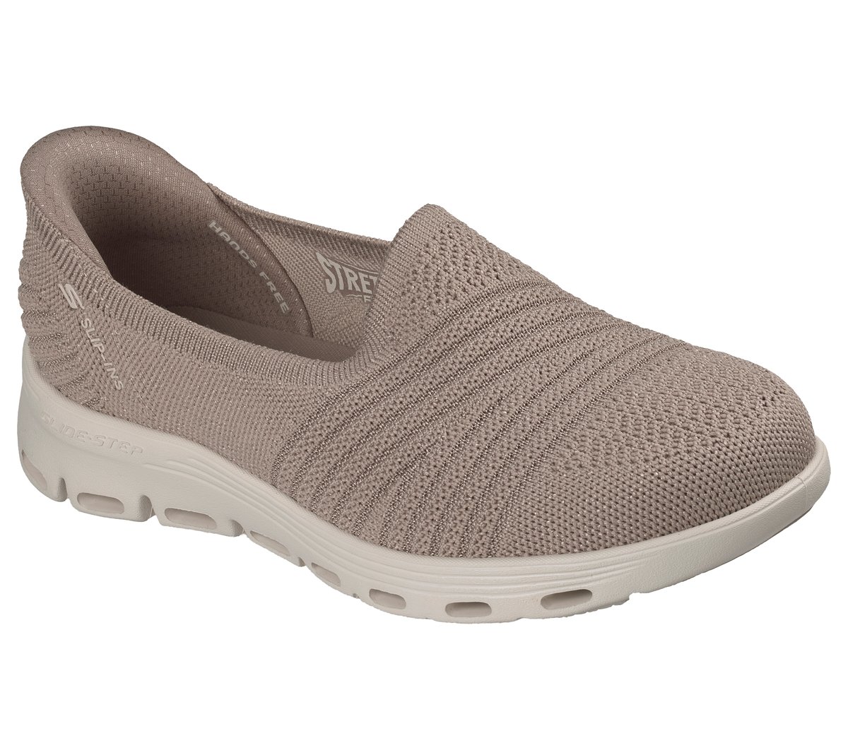 Skechers Slip-ins: Glide-Step Serene - Anne — TAUPE