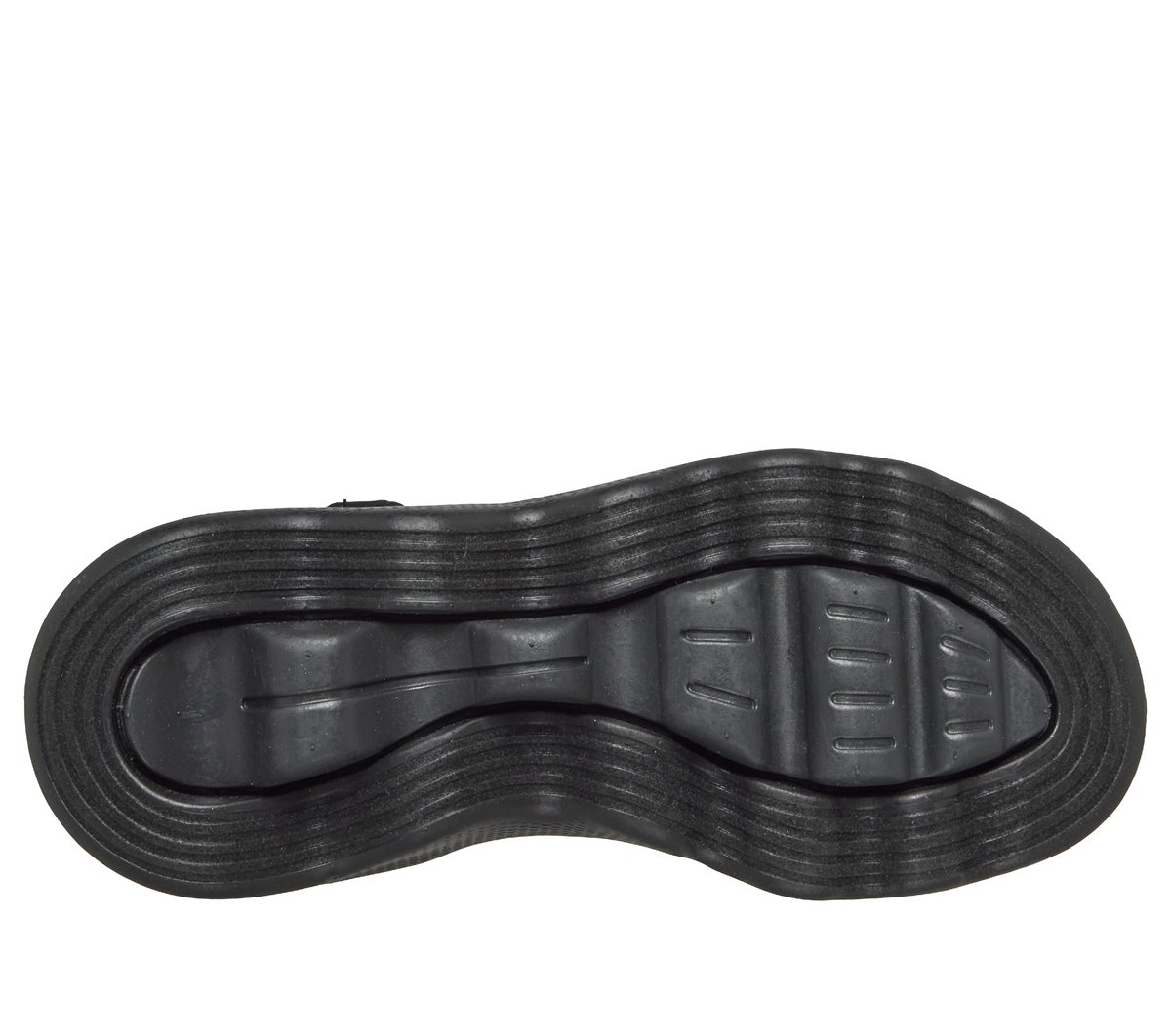 Skechers Slip-ins: GO WALK Massage Fit Sandal - Darcy — BLACK / ROSE GOLD