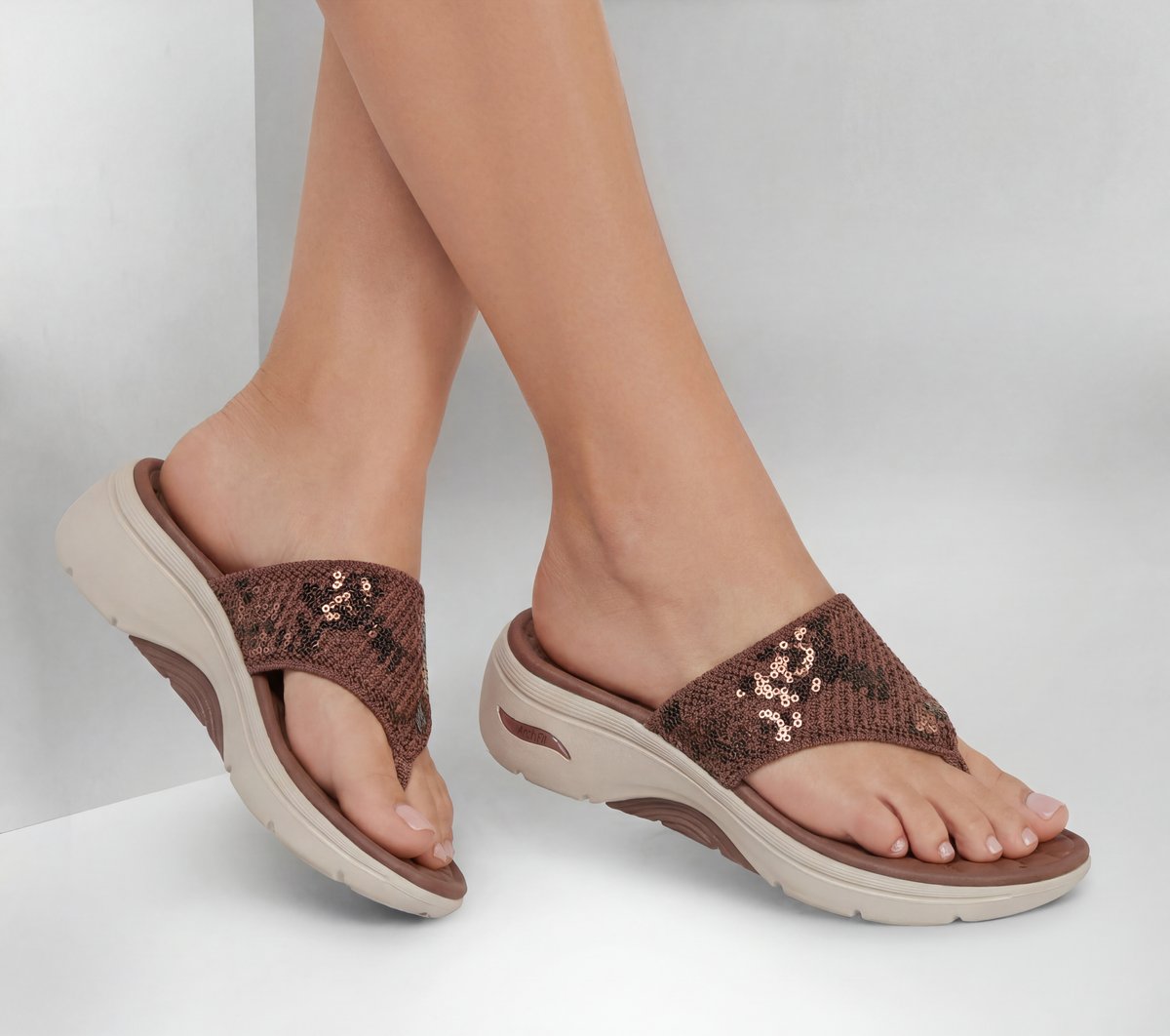 GO WALK Arch Fit 2.0 Sandal - Sarina — CINNAMON