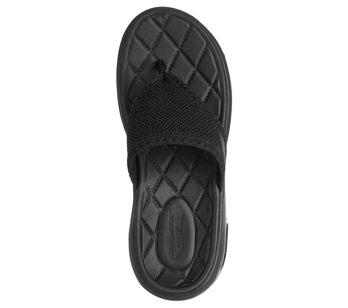 GO WALK Arch Fit 2.0 Sandal - Ashley — BLACK