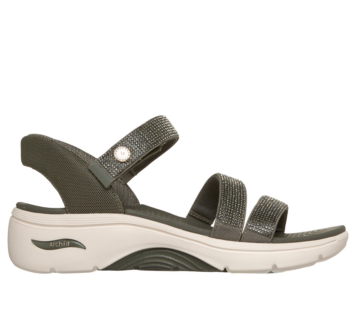 Skechers Slip-ins Martha Stewart: GO WALK Arch Fit 2.0 Sandal - Brilliance