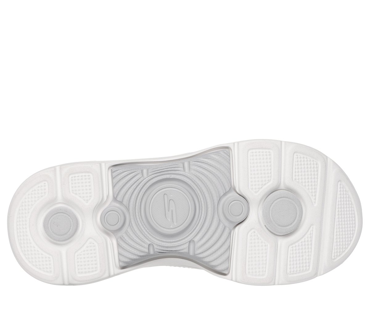 GO WALK Arch Fit 2.0 Sandal - Claire — WHITE / SILVER