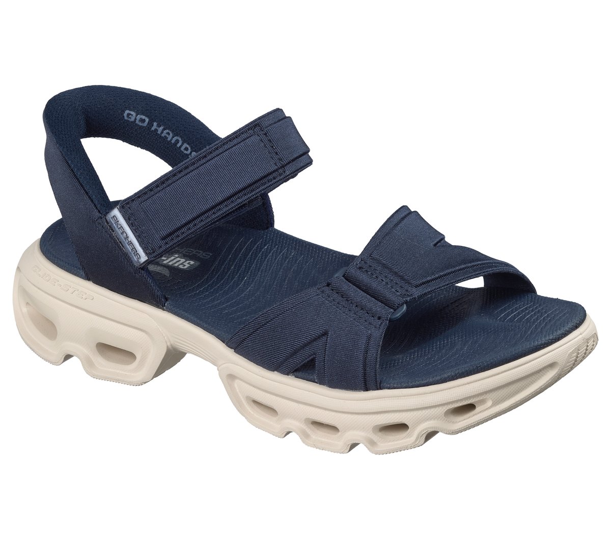 Skechers Slip-ins: GO WALK Glide-Step Bliss Sandal - Reese — NAVY