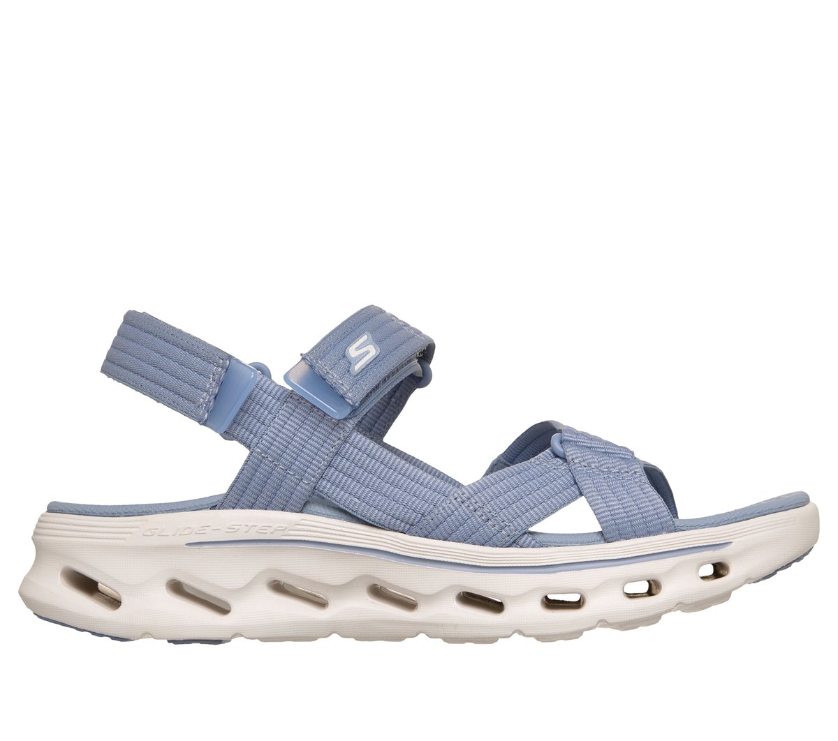 GO WALK Glide-Step 2.0 Sandal - Camden — PERIWINKLE