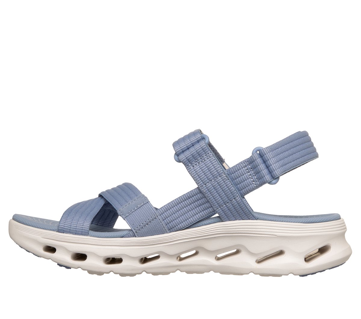 GO WALK Glide-Step 2.0 Sandal - Camden — PERIWINKLE