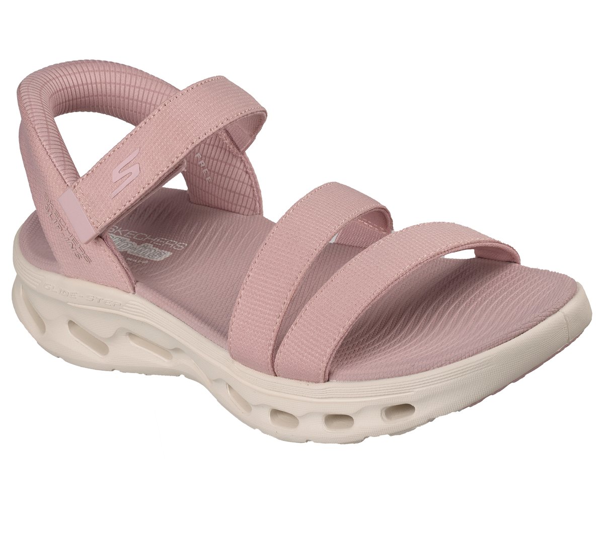 Skechers Slip-ins: GO WALK Glide-Step 2.0 Sandal - Ella — MAUVE