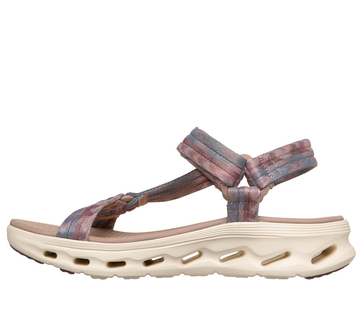 GO WALK Glide-Step 2.0 Sandal - Ava — PINK / MULTI