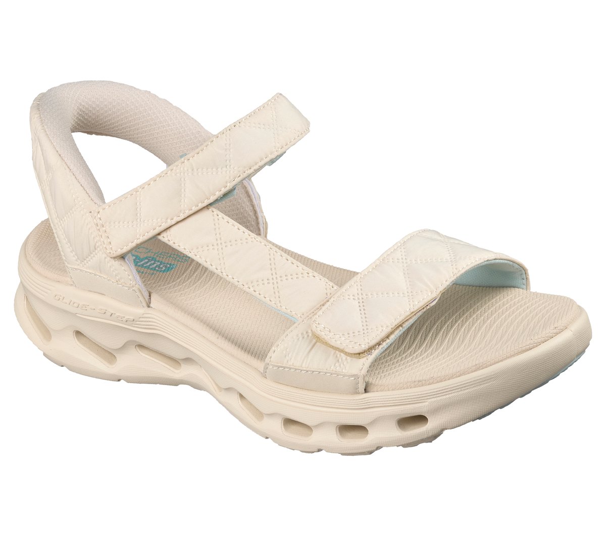 Skechers Slip-ins: GO WALK Glide-Step 2.0 Sandal - Cozy Fit Jada — NATURAL