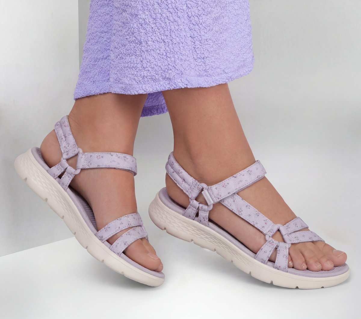 GO WALK Flex Sandal - Cozy Fit Rosalie — LAVENDER
