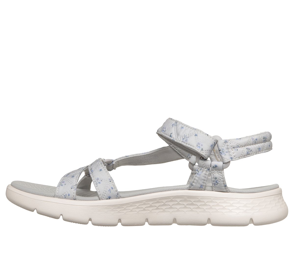 GO WALK Flex Sandal - Cozy Fit Rosalie — LIGHT GRAY