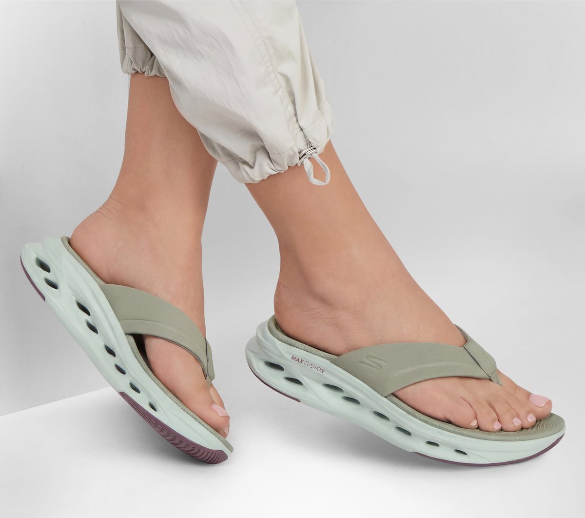 Max Cushioning Glide-Step Sandal - Audra — SAGE