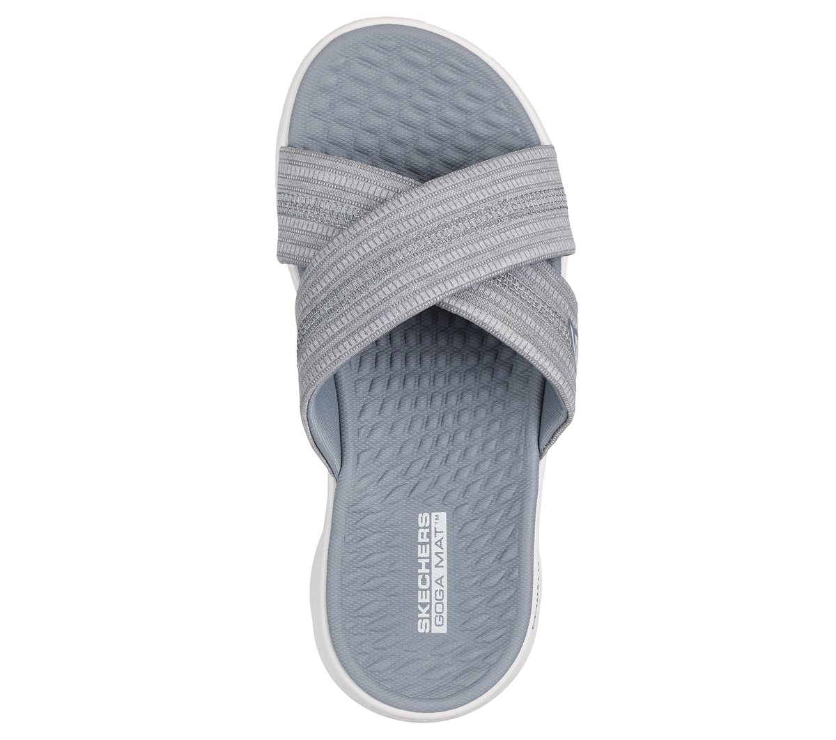 GO WALK Flex Sandal - Impressed — GRAY