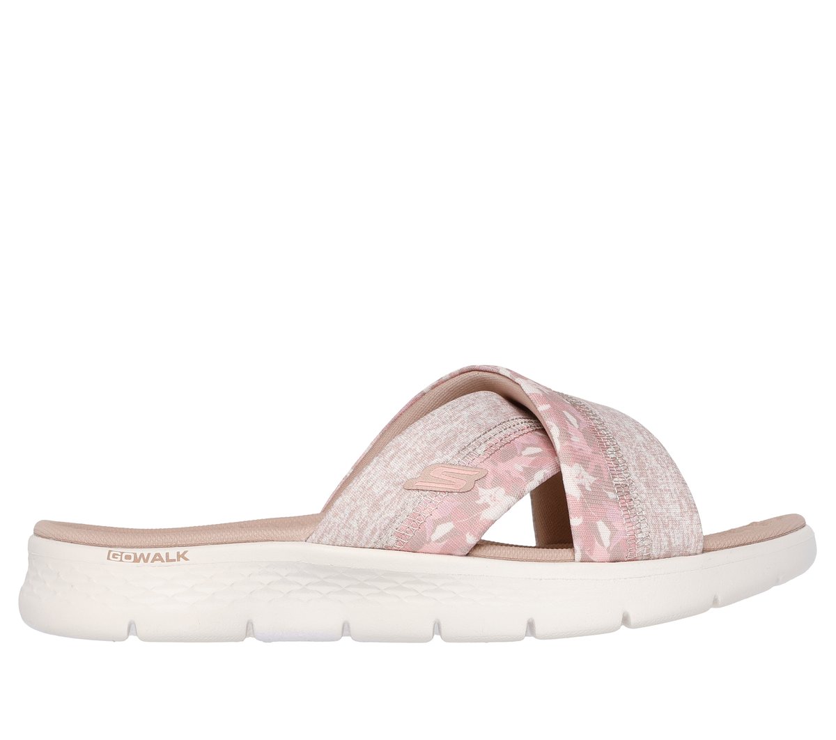GO WALK Flex Sandal - Elsa — TAUPE / MULTI
