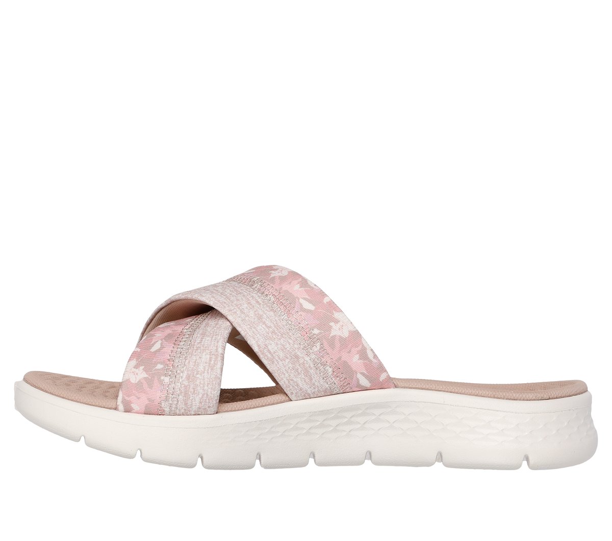 GO WALK Flex Sandal - Elsa — TAUPE / MULTI
