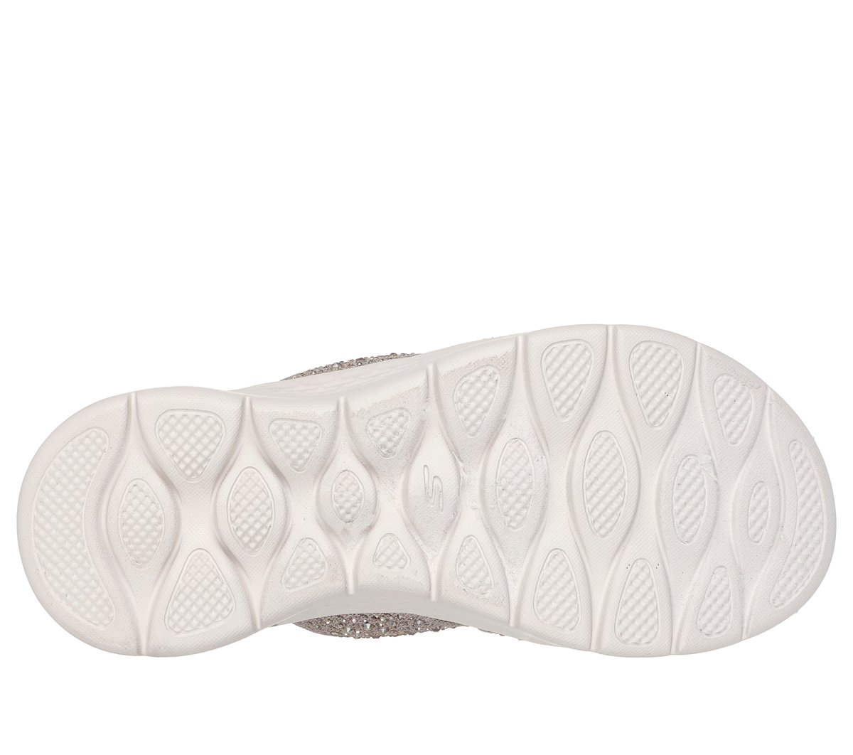 GO WALK Flex Sandal - Glitz — TAUPE