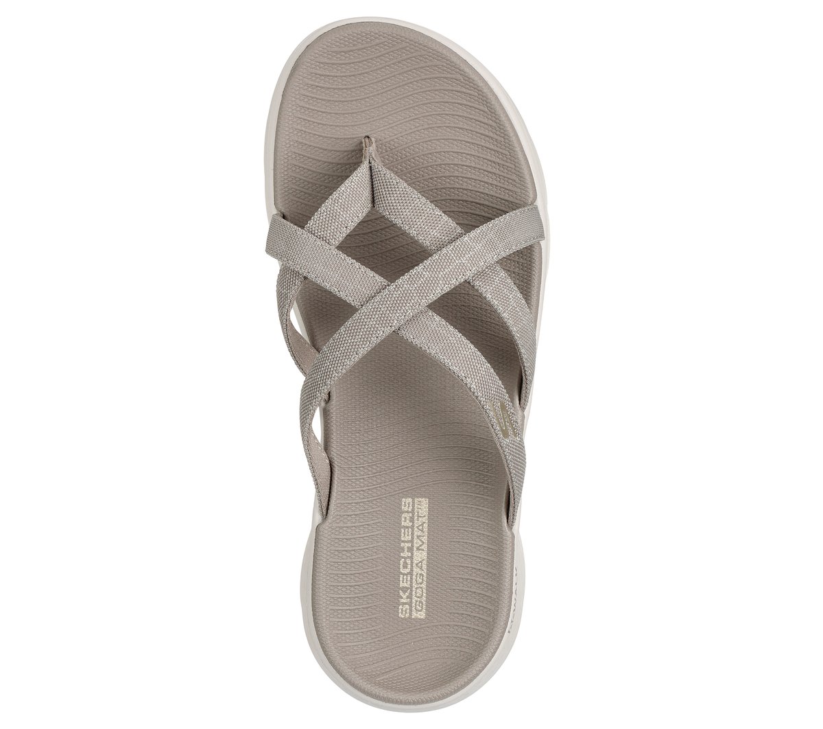 GO WALK Flex Sandal - Ssselena — TAUPE
