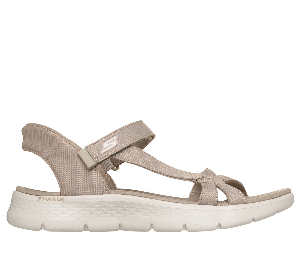 Skechers Slip-ins: GO WALK Flex Sandal - Illuminate — TAUPE
