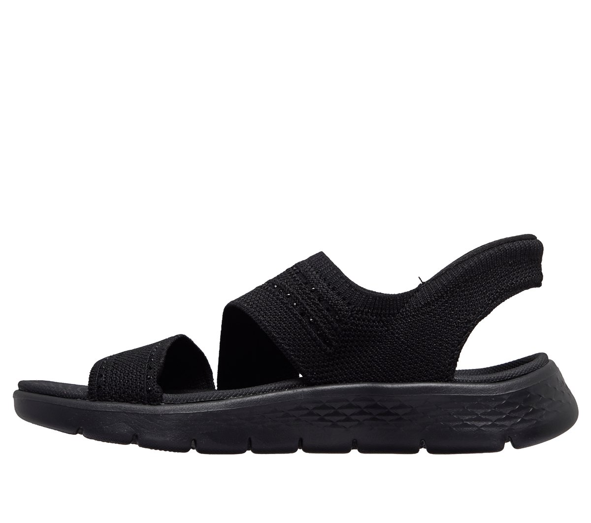 Skechers Slip-ins: GO WALK Flex Sandal - Belle — BLACK