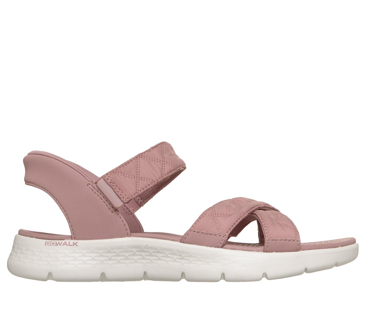Skechers Slip-ins: GO WALK Flex Sandal - Cozy Fit Kaia — MAUVE