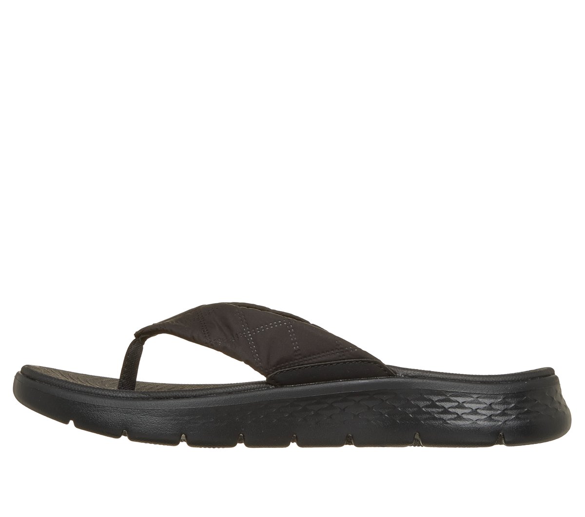 GO WALK Flex Sandal - Addison — BLACK