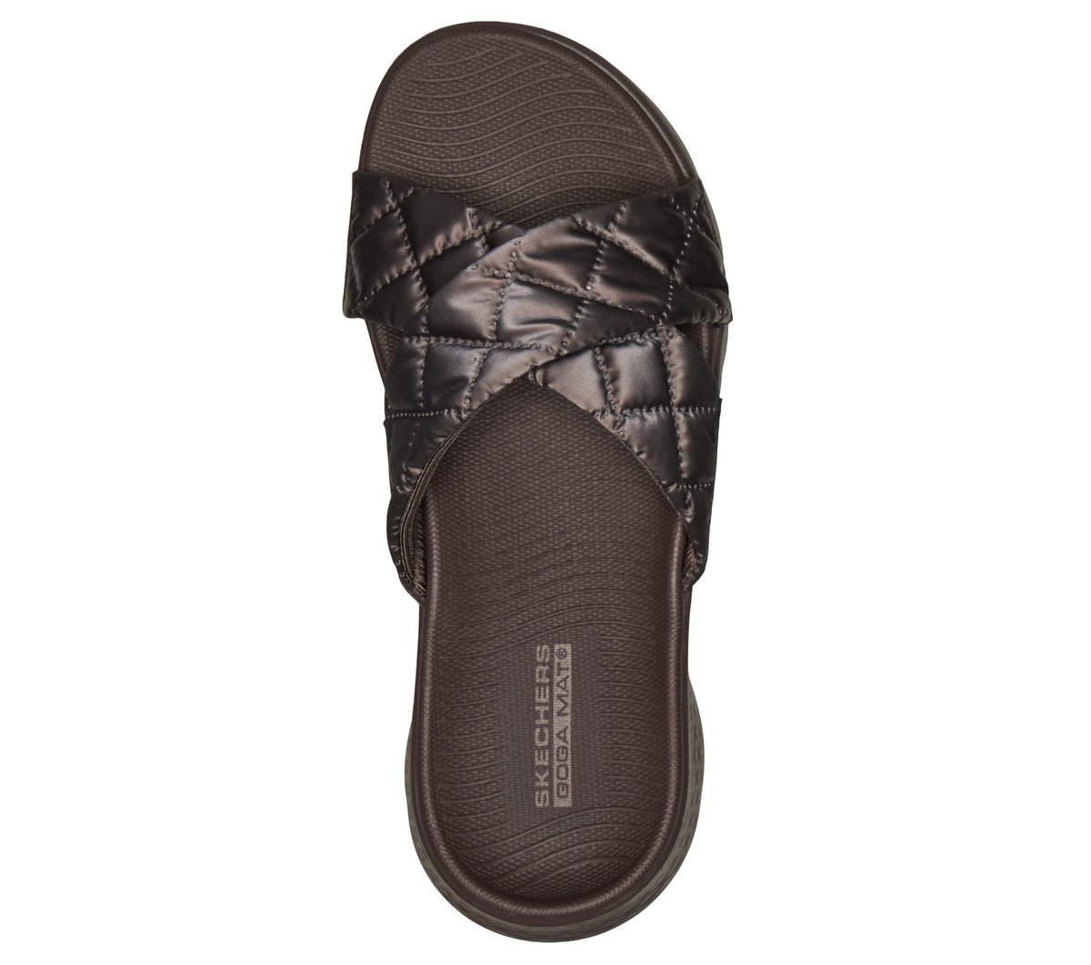 GO WALK Flex Sandal - Cozy Fit Everly — COFFEE