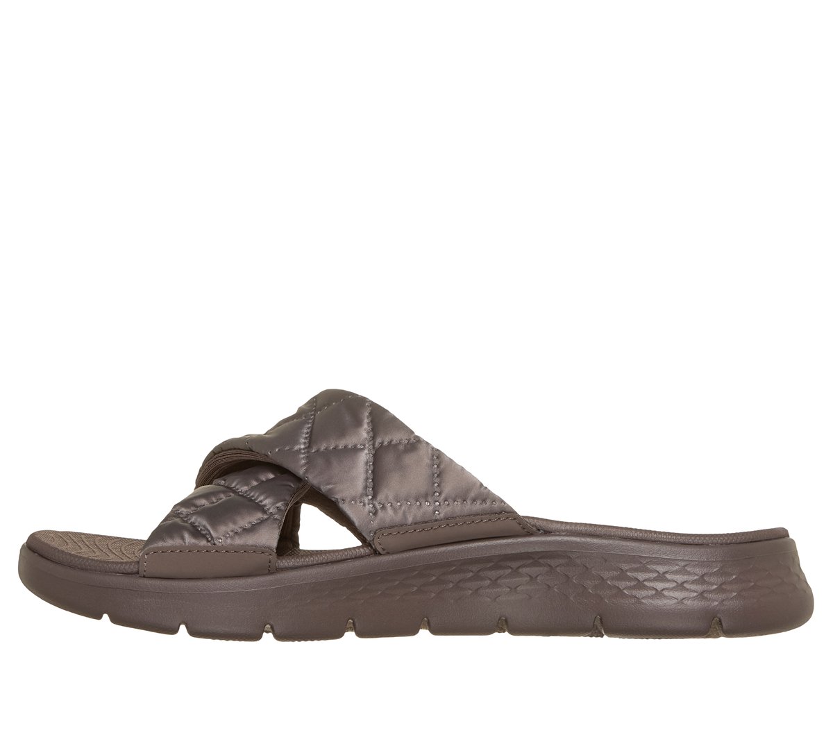 GO WALK Flex Sandal - Cozy Fit Everly — COFFEE