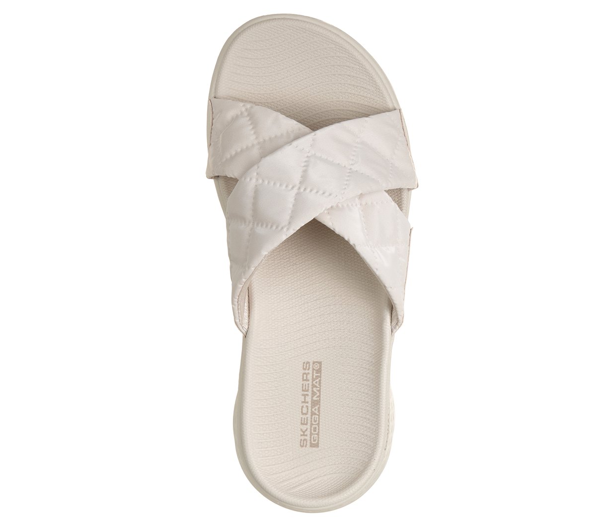 GO WALK Flex Sandal - Cozy Fit Everly — NATURAL