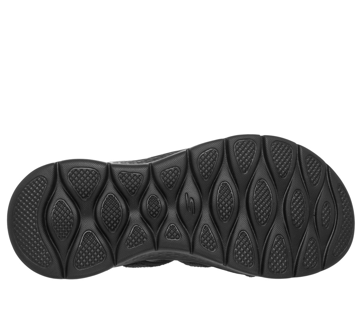 GO WALK Flex Sandal - Starry Skies — BLACK