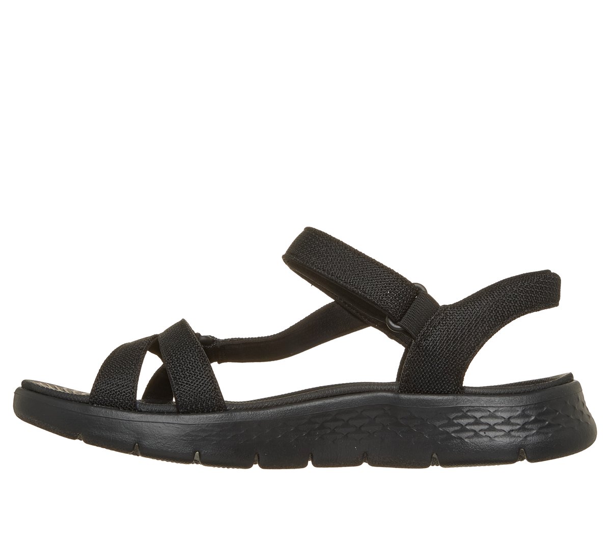 Skechers Slip-ins: GO WALK Flex Sandal - Radiant — BLACK
