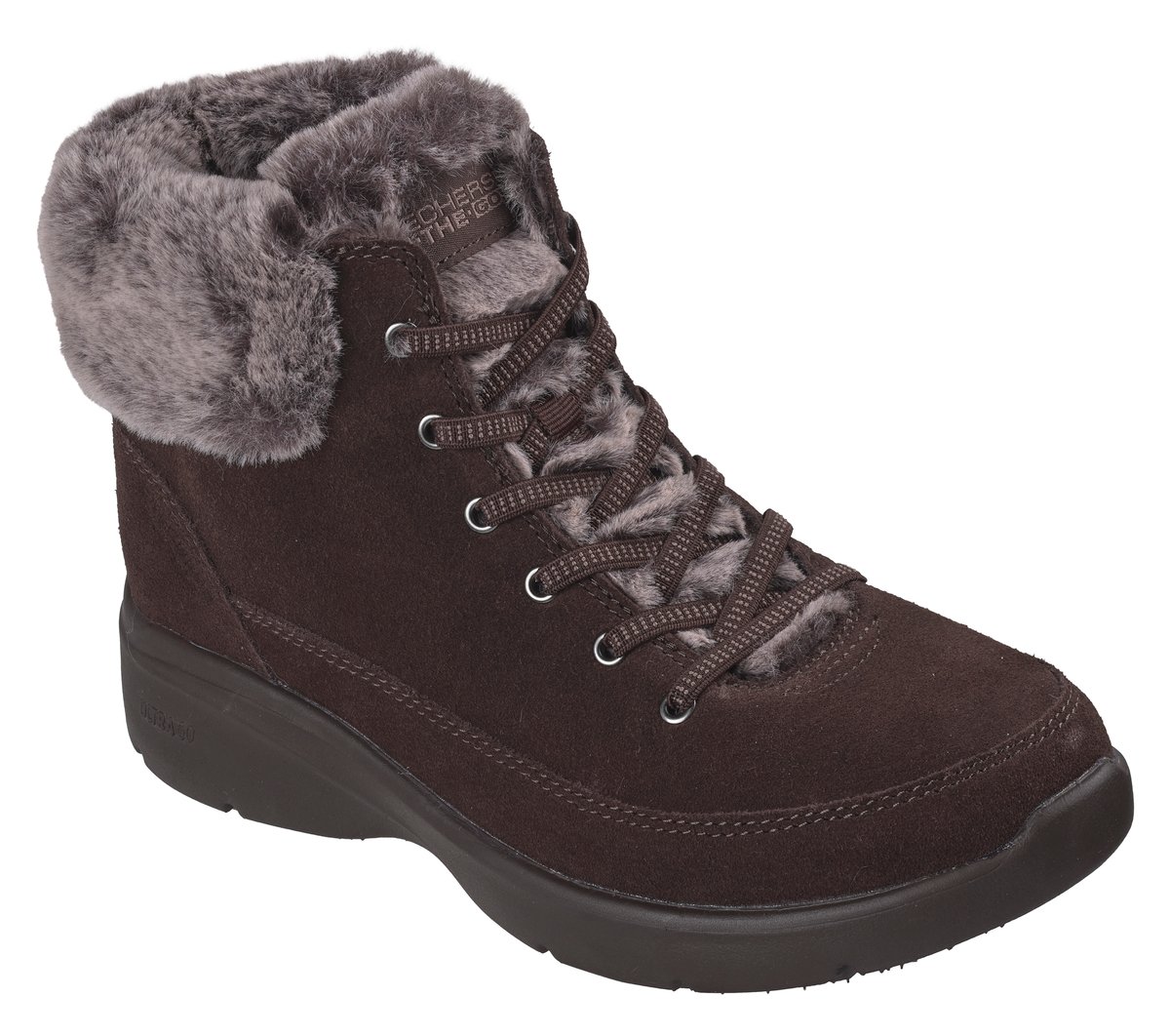 Skechers Slip-ins: Glacial Ultimate - Beatrice — DARK BROWN