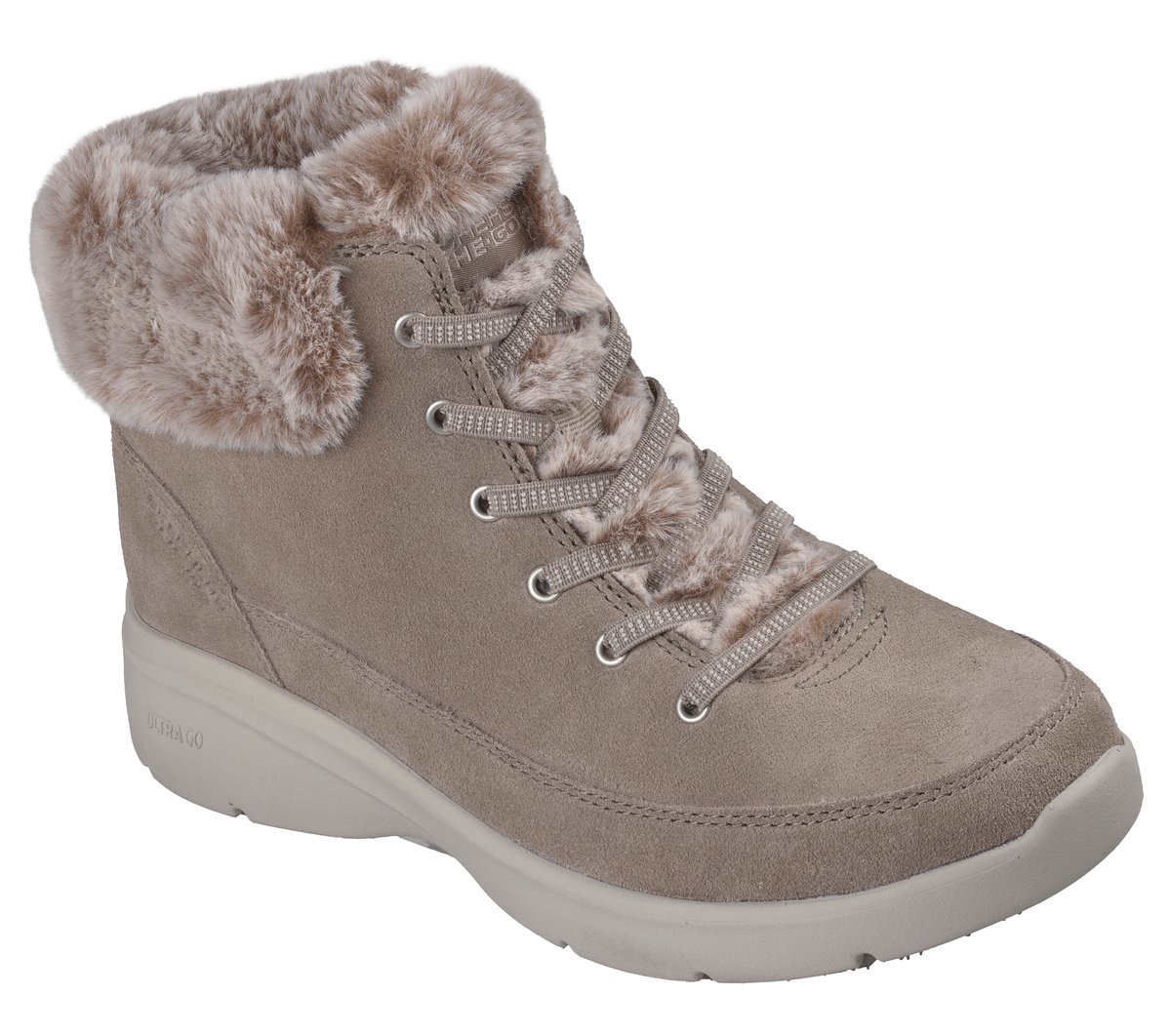 Skechers Slip-ins: Glacial Ultimate - Beatrice — DARK TAUPE