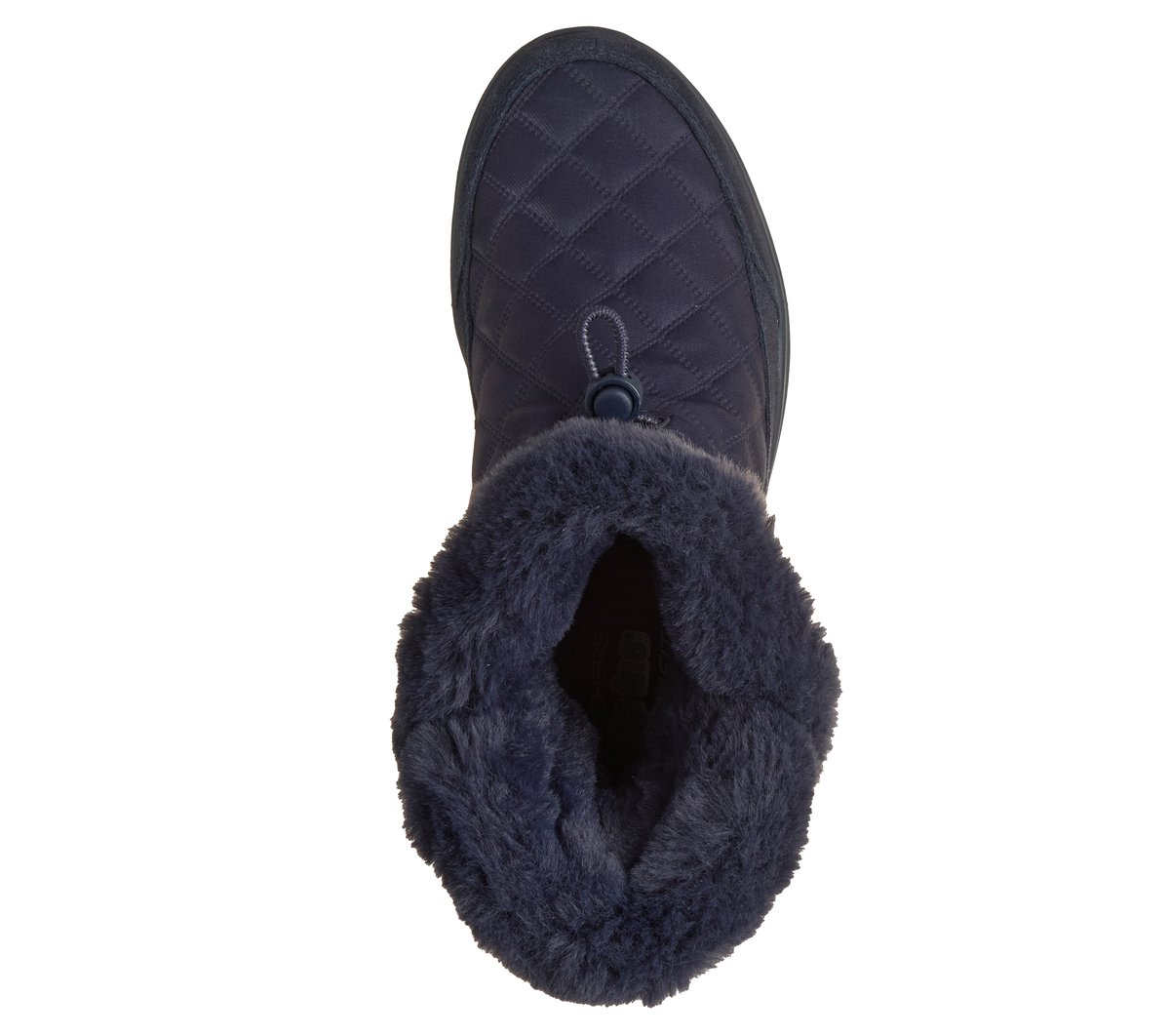 Skechers Slip-ins: Glacial Ultra - Cozy Fit Shimmer — NAVY