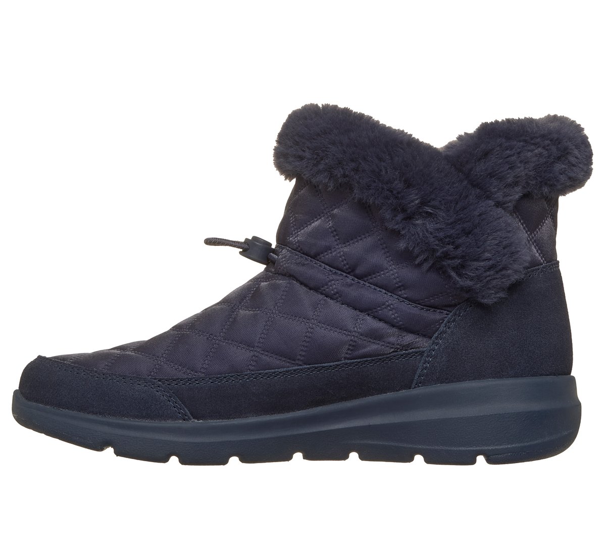 Skechers Slip-ins: Glacial Ultra - Cozy Fit Shimmer — NAVY