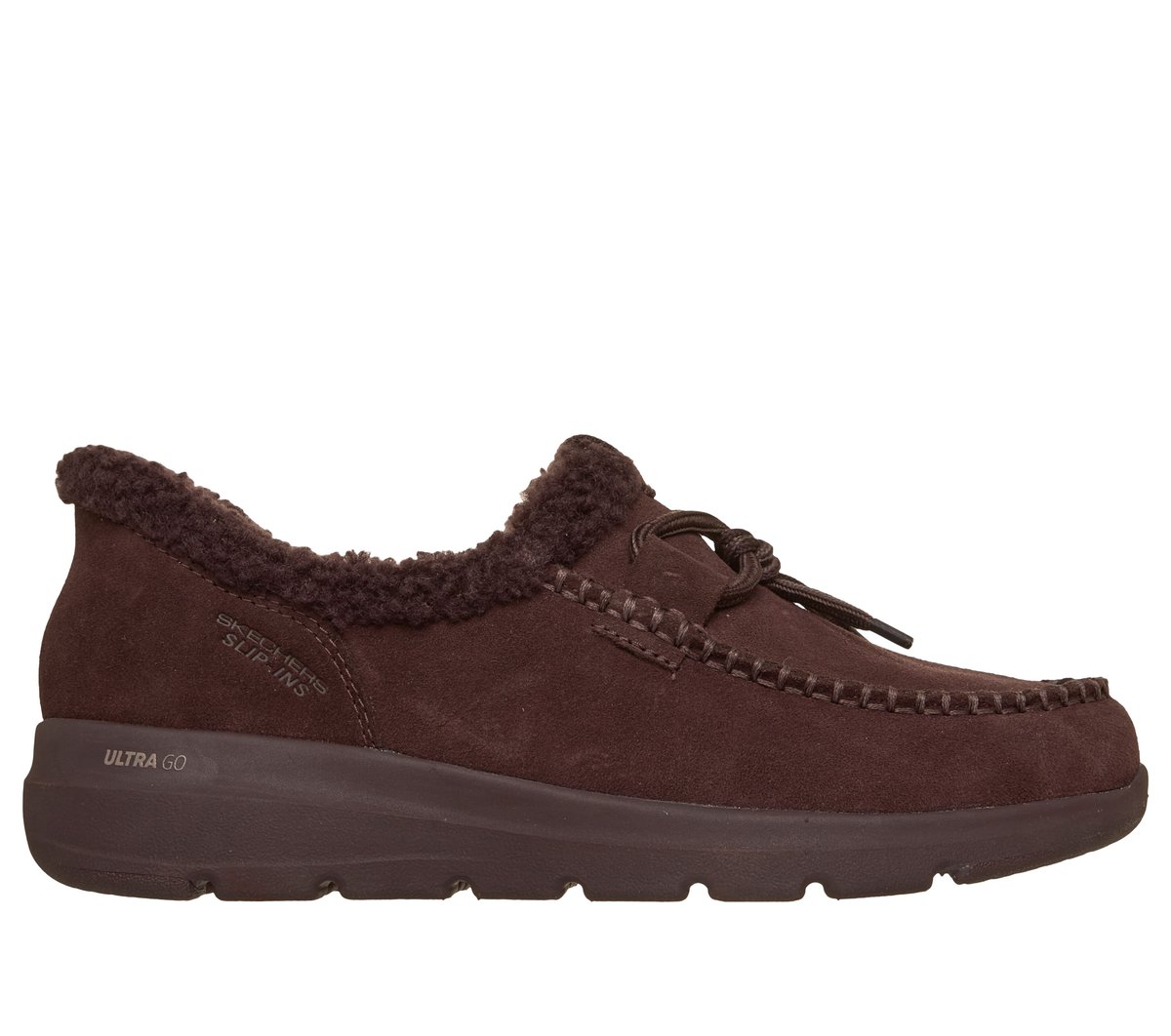 Skechers Slip-ins: Glacial Ultra - Millie — CHOCOLATE