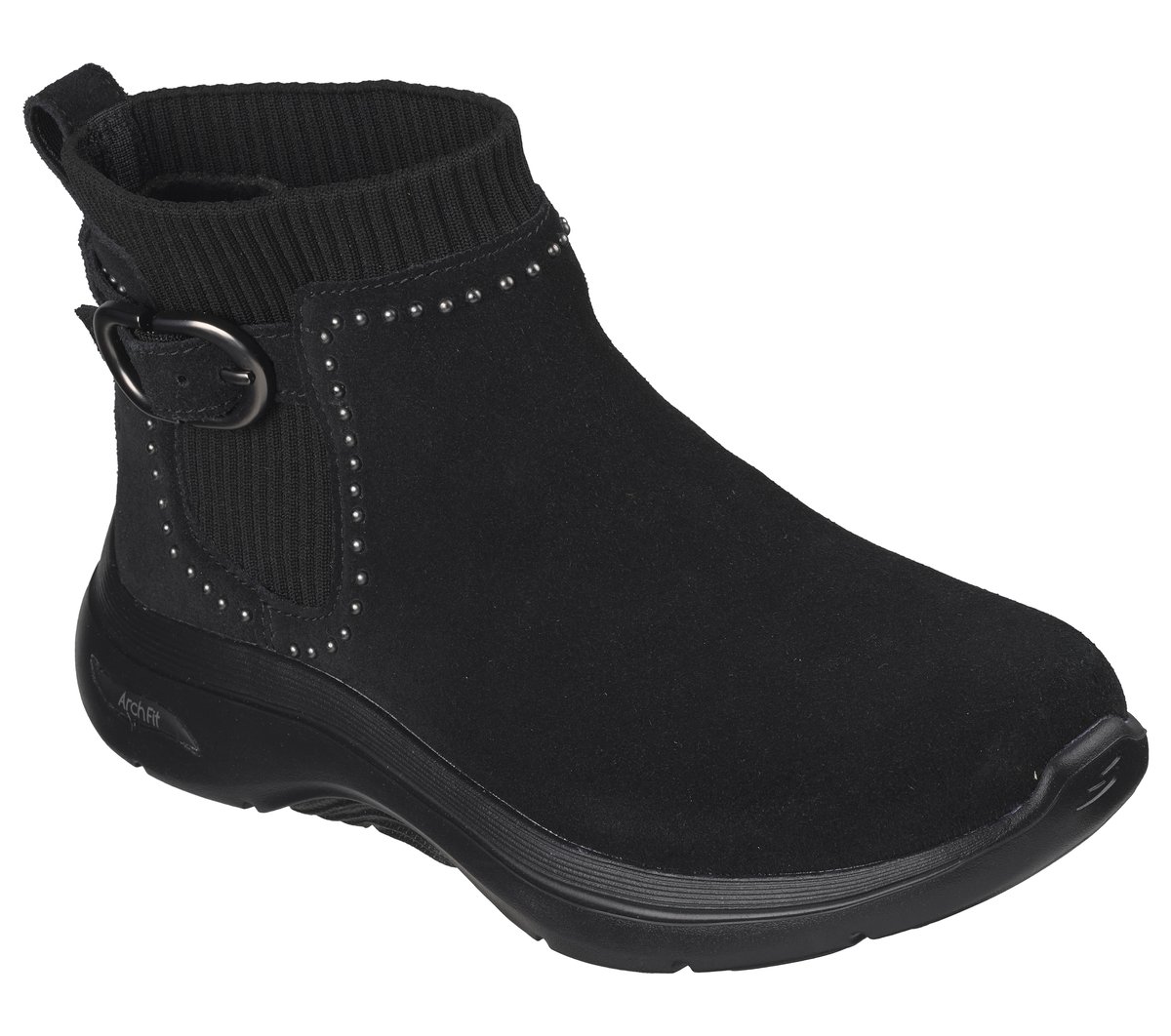 Martha Stewart: GO WALK Arch Fit 2.0 Boot — BLACK