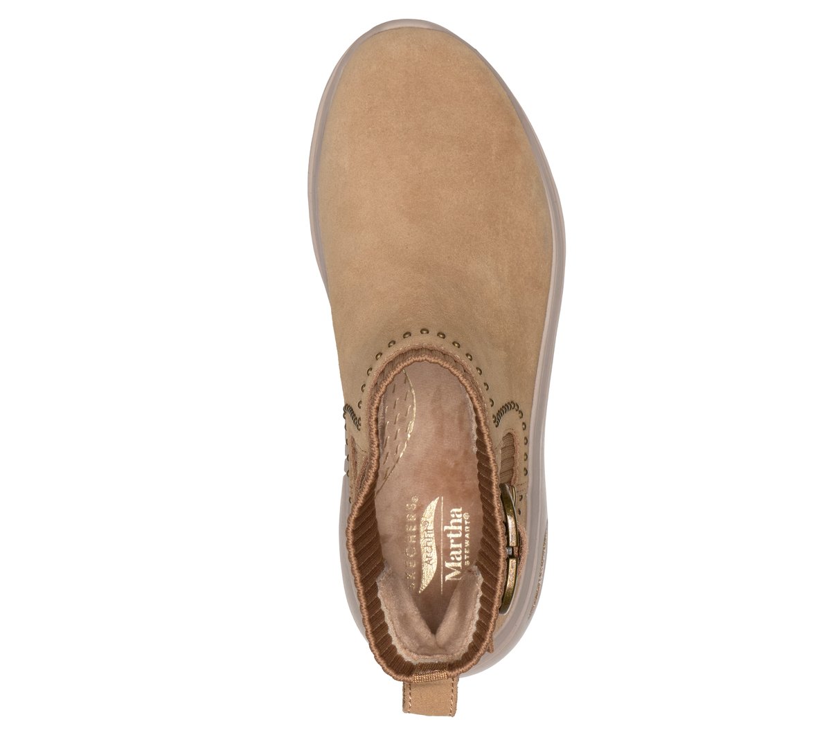 Martha Stewart: GO WALK Arch Fit 2.0 Boot — CHESTNUT