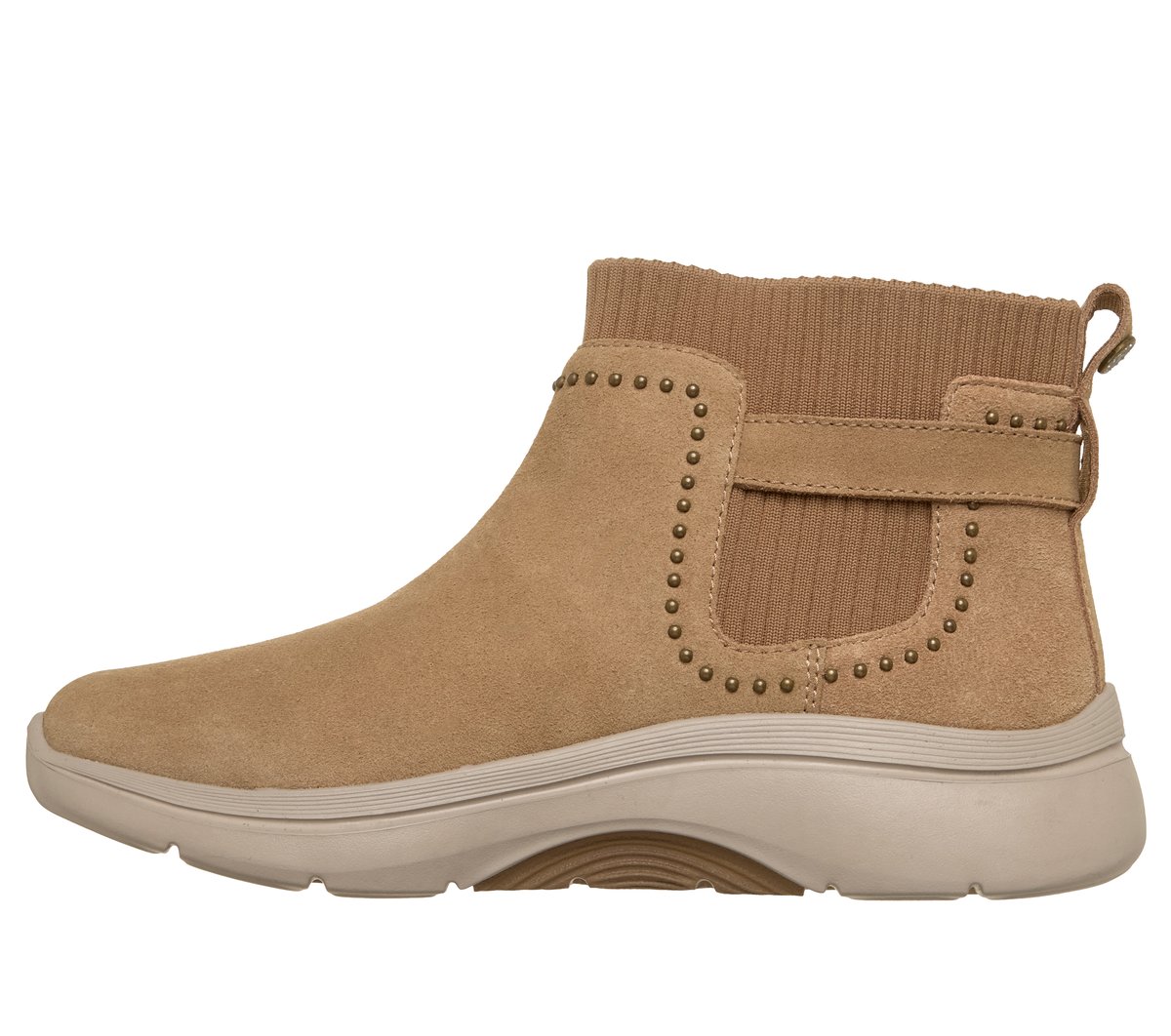 Martha Stewart: GO WALK Arch Fit 2.0 Boot — CHESTNUT